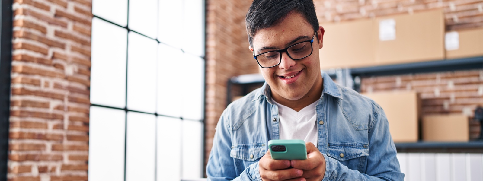 Two people smiling together at a community event, enjoying a day out with support from Delivering Care Direct